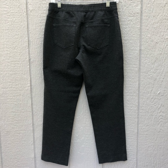 Chico’s High Rise Charcoal Gray Pants - Picture 3 of 8